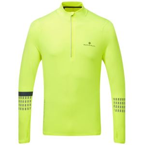 RonHill Men's Tech Afterhours 1/2 Zip Tee FluoYellow Reflect